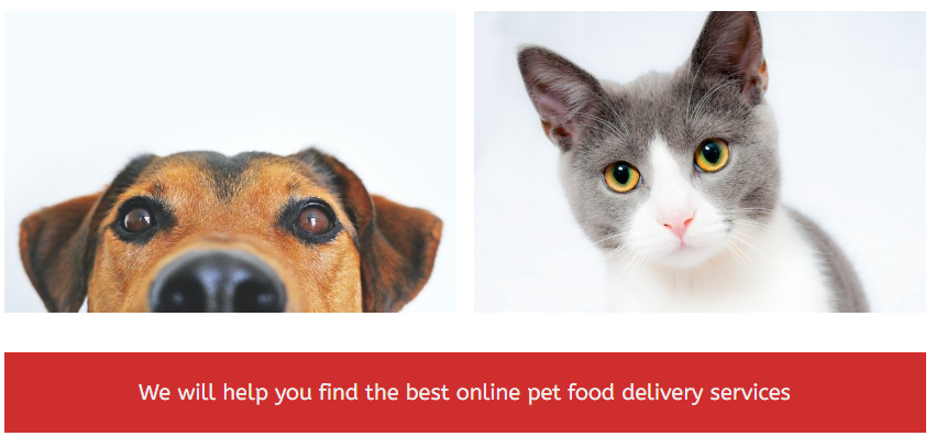 Best Online Pet Food Delivery | Pets, Pet food delivery, Food animals