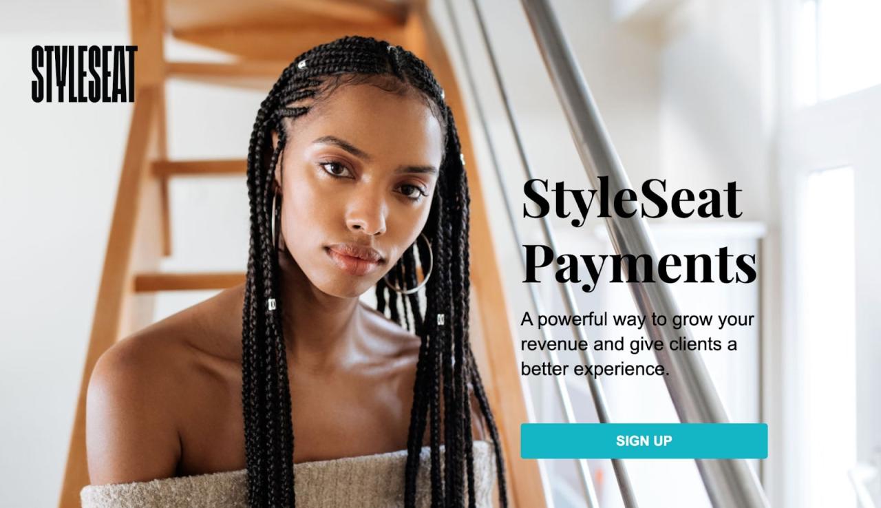 Beauty salon credit card processing