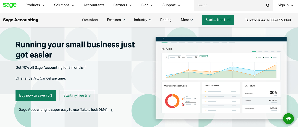 Sage cloud business accounting hustles