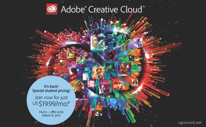 Adobe cloud for students