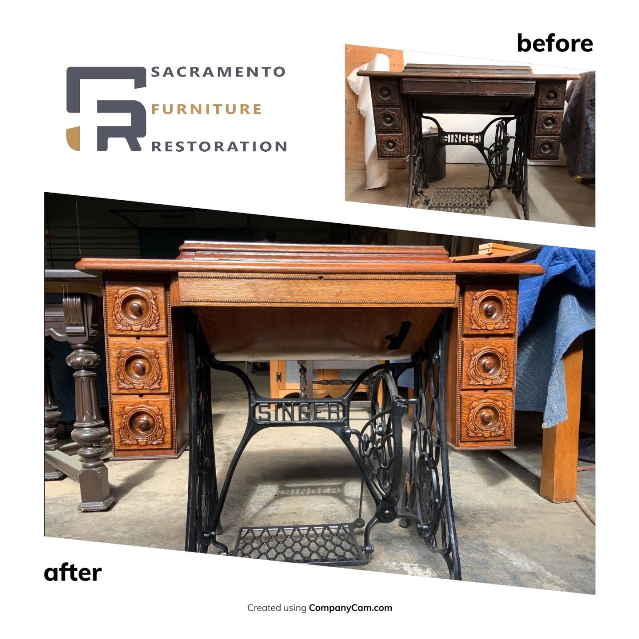 Sacramento furniture restoration