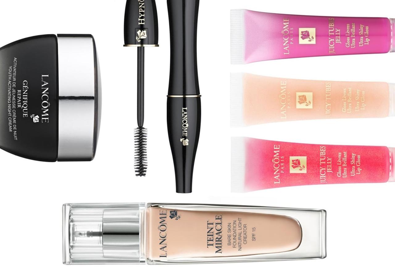 Lancome beauty products
