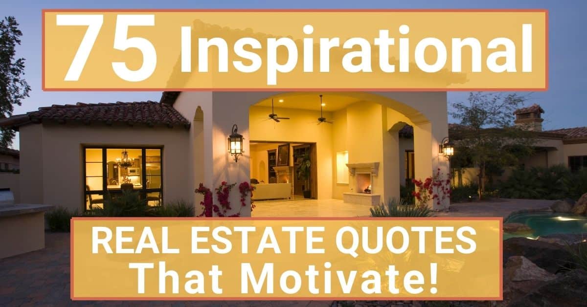 Real estate quotes