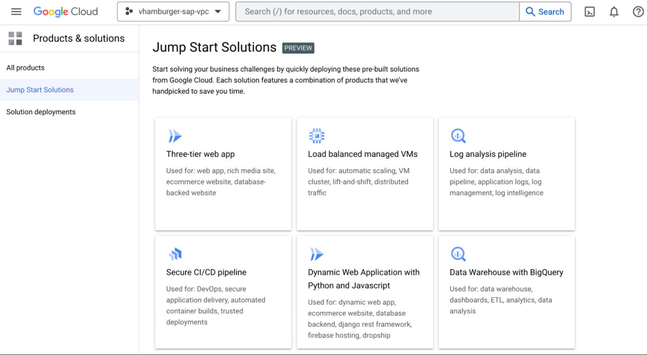 Google cloud platform startup