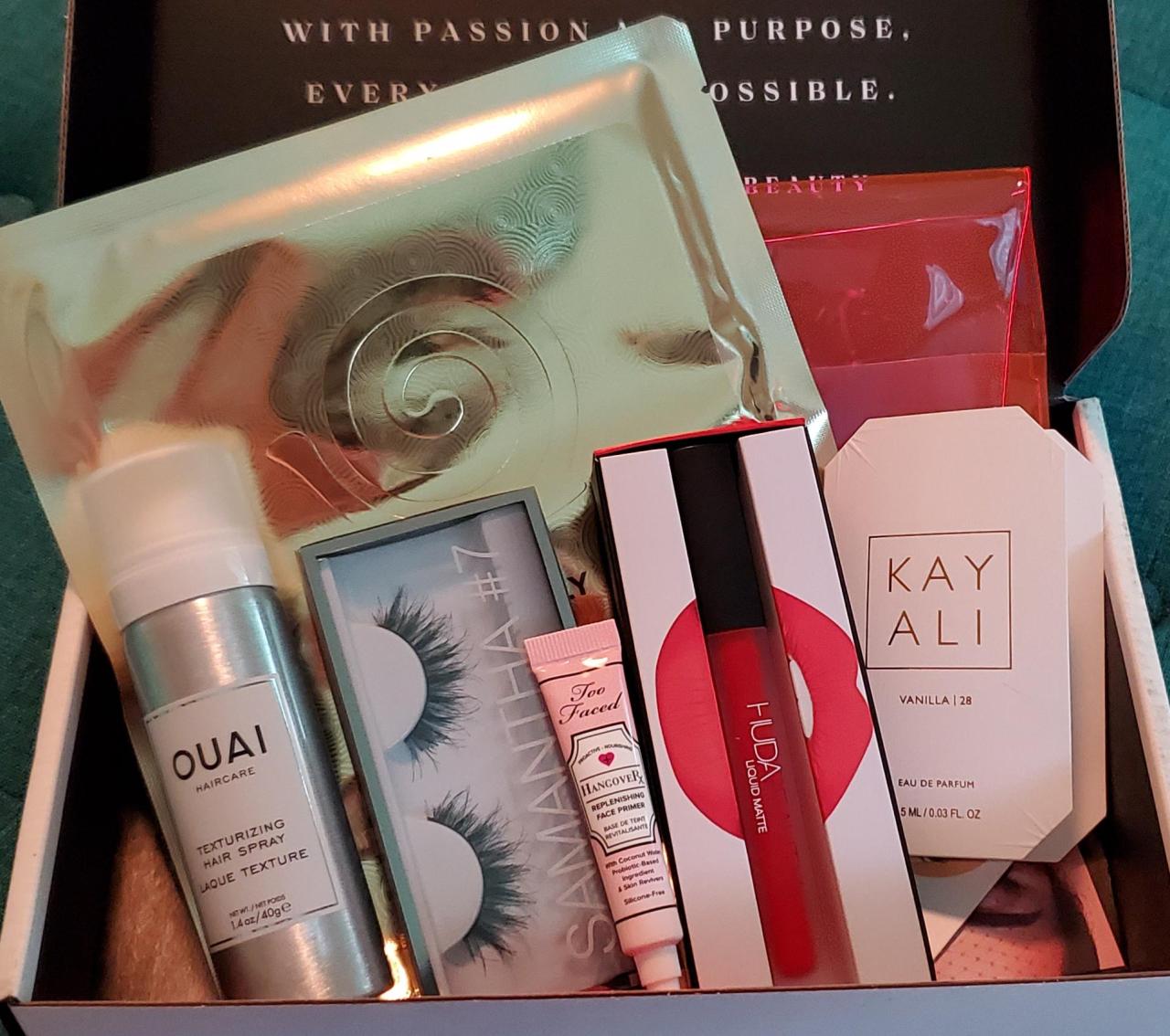 Allure march beauty box comments beautyboxes