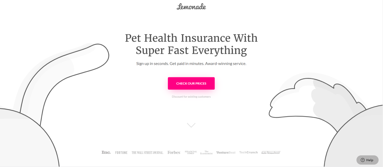 Lemonade vs pets best insurance