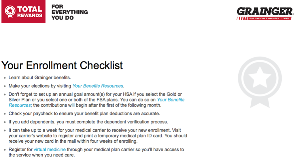 Grainger benefits management system footwear program