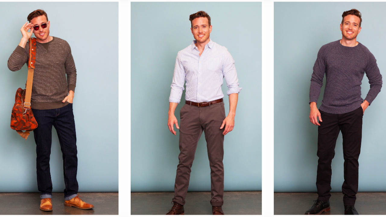 Men's clothing services