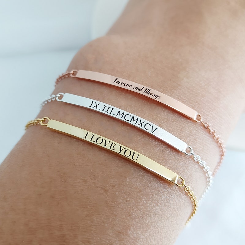 Personalized cloth bracelets
