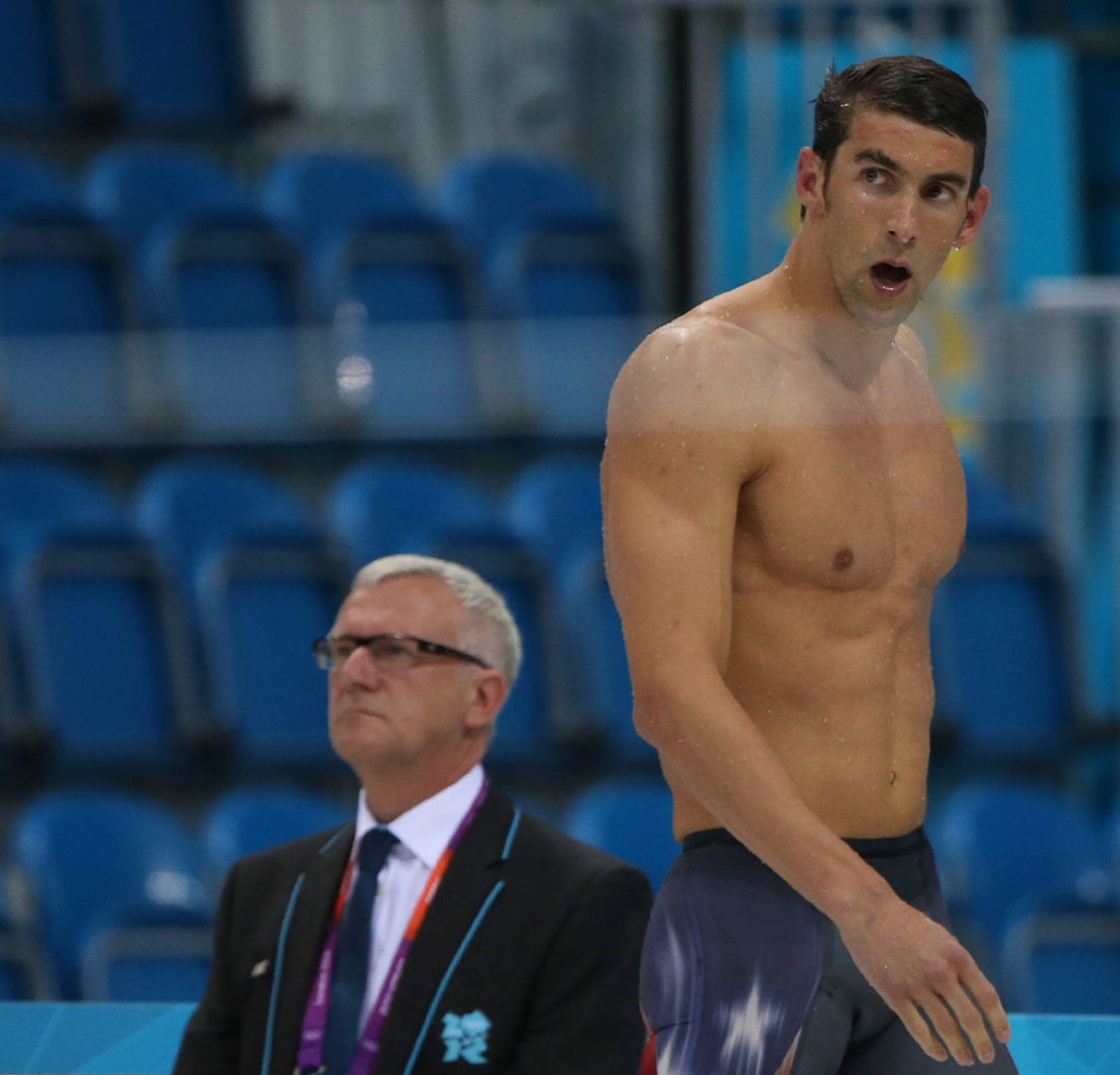 Michael Phelps Back Muscles