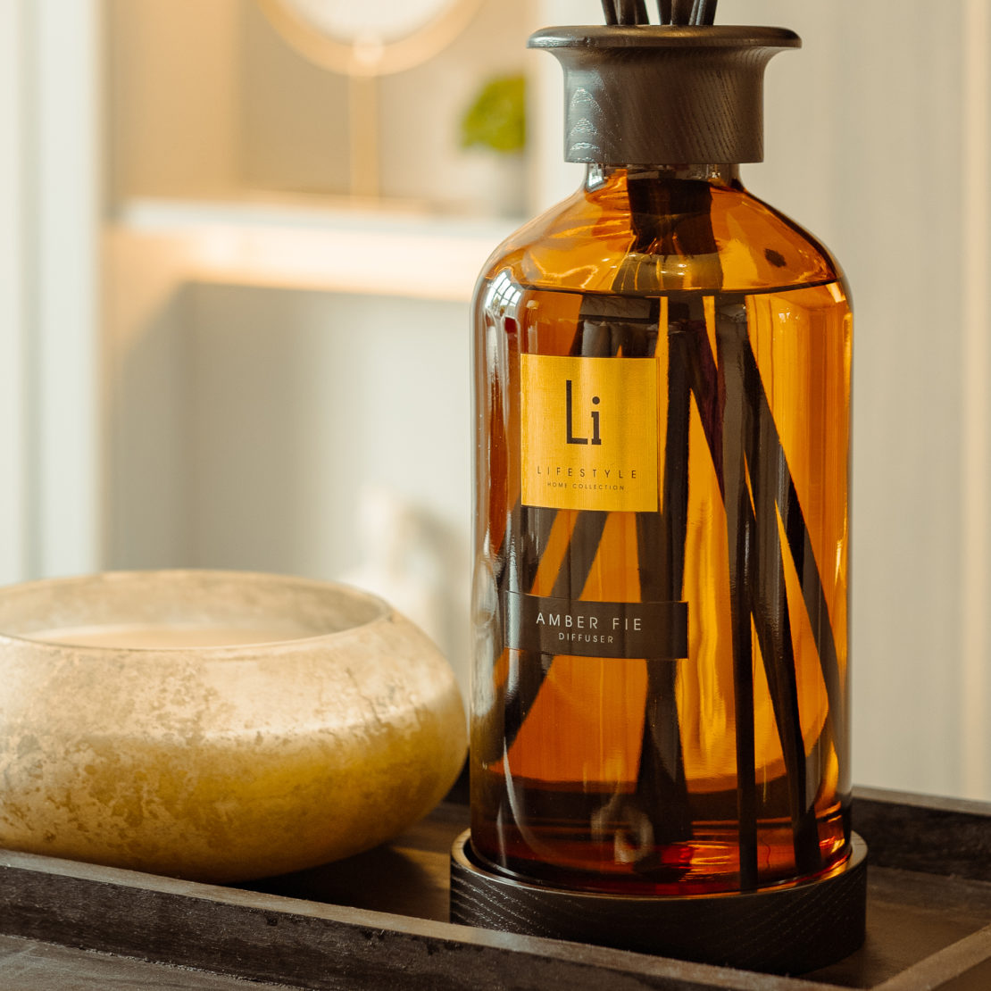 Extra Large Luxury Amber Fie Room Diffuser - Juliettes Interiors