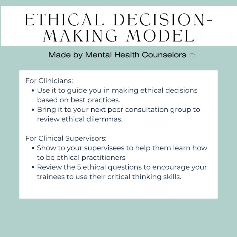 SOLUTION: Steps of ethical decision making - Studypool