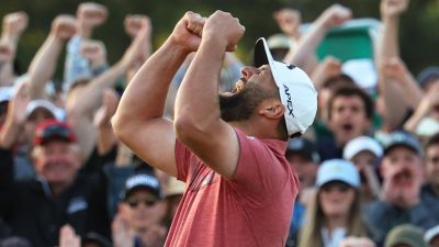 Jon Rahm wins emotional first Masters green jacket to honour Seve ...