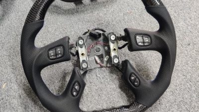 Carbon Fiber Steering Wheel Wrap for Performance Cars 2025