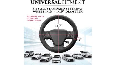 Heated Steering Wheel Cover for Cold Weather Driving 2025